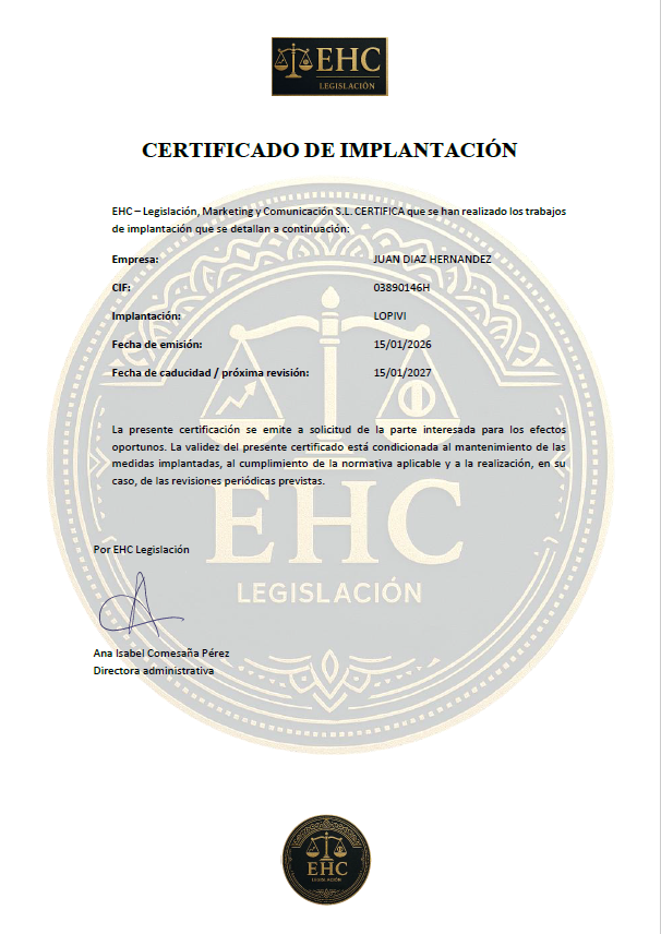 Certificado